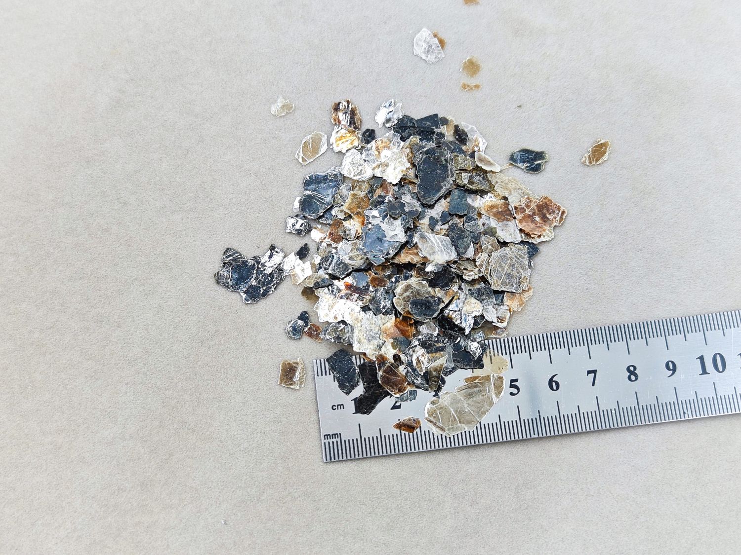 Moskauer Glas Braun 5 - 10mm – Bild 2