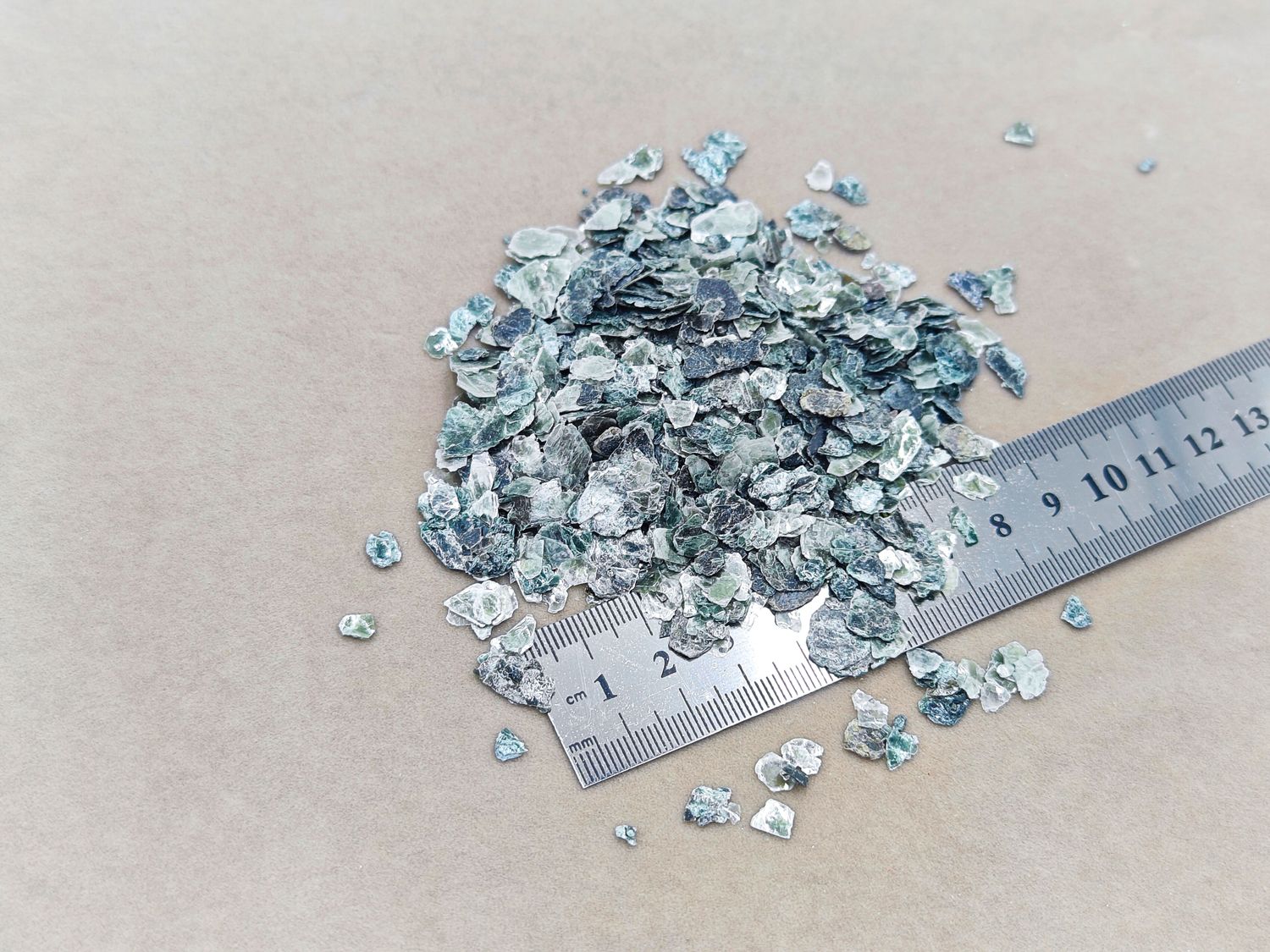 Moskauer Glas Dunkelgrün 5 - 10mm – Bild 2