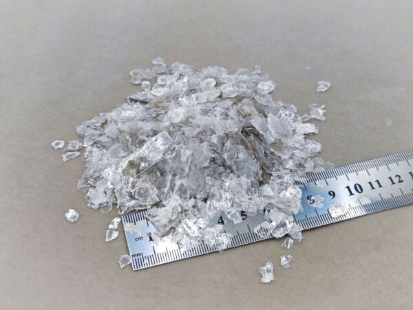 Moskauer Glas Silber 5 - 10mm